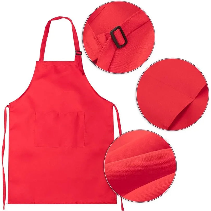 Children Chef Apron Front Kitchen Aprons for Kids, Baby Pinafore+Hat Sets, Ideal for Kitchen Craft Painting Cooking WQ004
